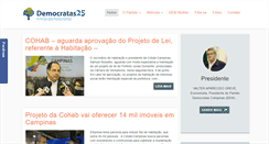Desktop Screenshot of democratascampinas.org.br